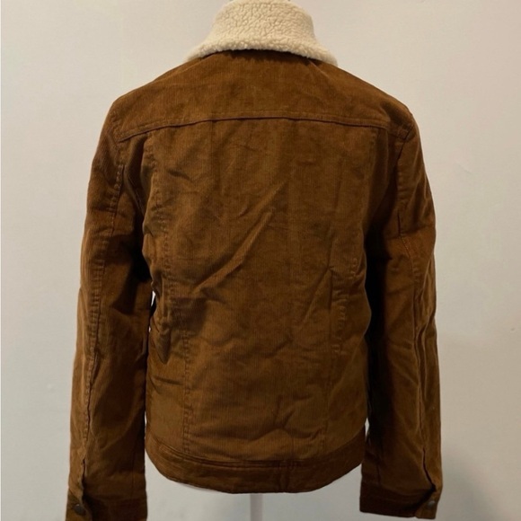 Express Corduroy Sherpa Lines Jacket - Picture 6 of 9